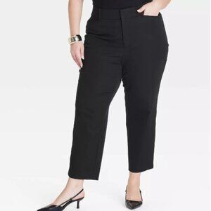 Women's High-Rise Straight Leg Trousers